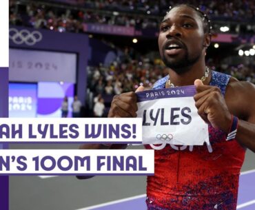 WHAT A RACE! 🤯 | Men's 100m Final | #Paris2024 Highlights