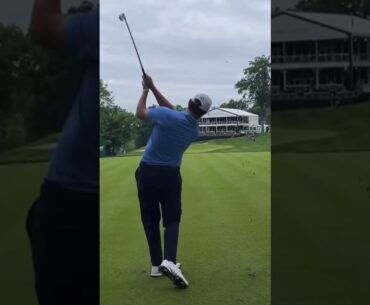 Patrick Cantlay Iron Swing