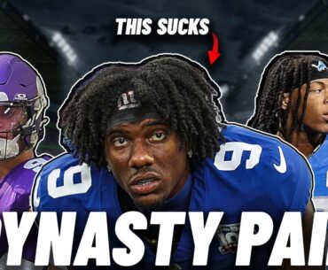 2024 NFL Pre-Season Dynasty Reactions and Heartbreak