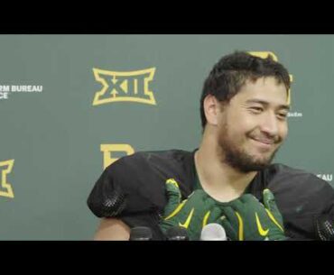 Baylor Football: Matt Jones, Dequan Finn and Treven Ma'ae Media Availability (August 27, 2024)