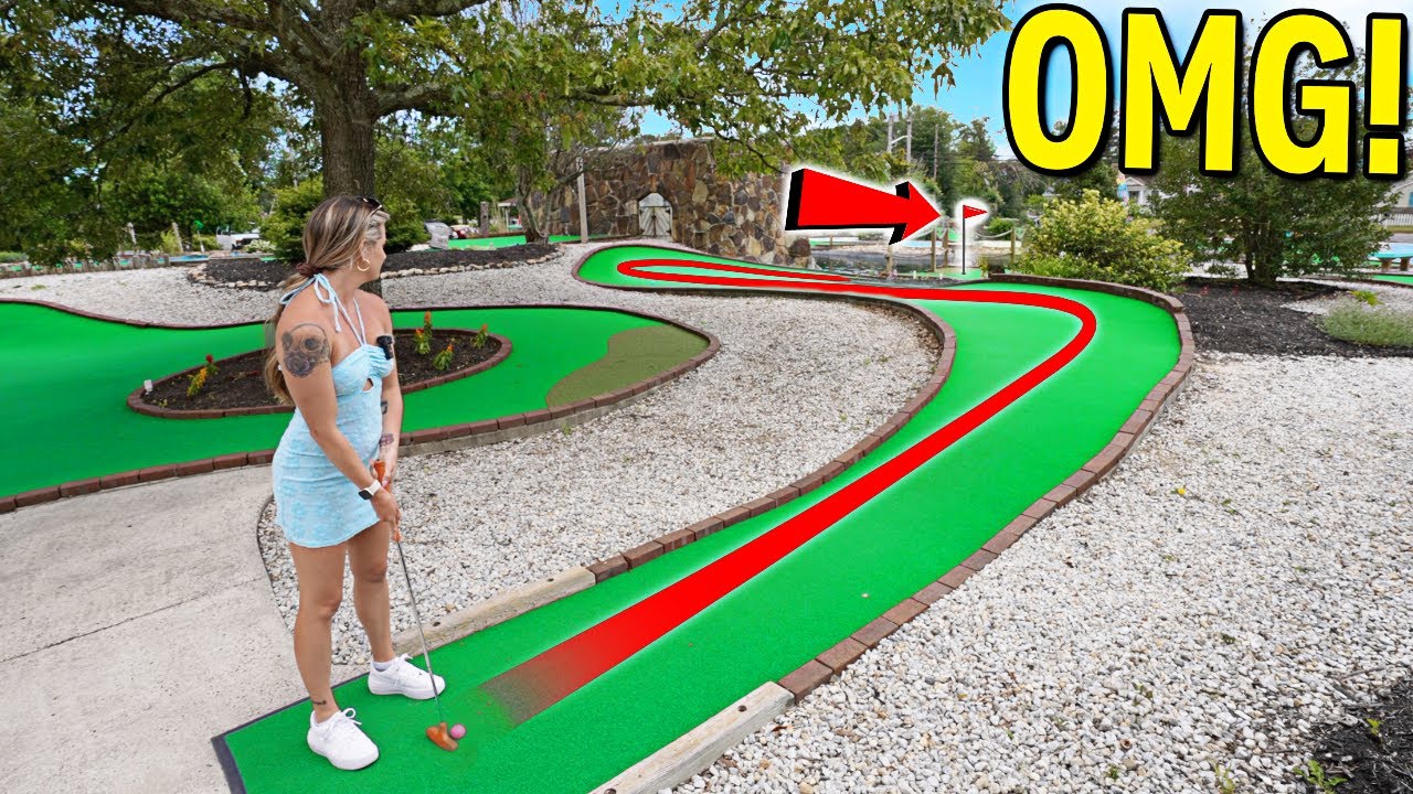 Mind Blowing MASSIVE Mini Golf Course! Mind Blowing MASSIVE Mini Golf Course!