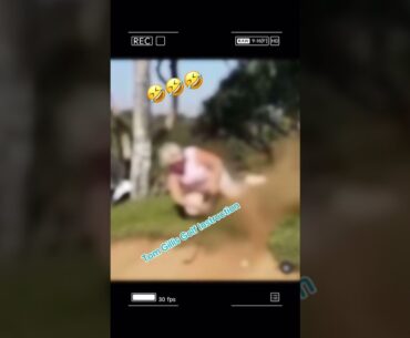 Lady golfer falls in sand trap after amazing try at a golf shot! #tomgillisgolfinstruction #golf
