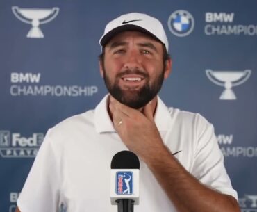 Scottie Scheffler Sunday Flash Interview 2024 BMW Championship