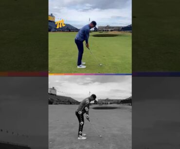 It doesn't get much more on-plane than this from Justin Rose!