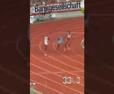 Harry 'Butch' Reynolds Sets an Incredible WORLD RECORD in the 400m (43.29) at the Zurich Meet 88.