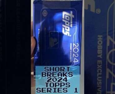 Short Breaks 2024 Topps Series 1 #mlb #baseball #cards 436
