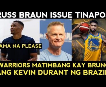 Kevin Durant V2 pinili ang Golden State. Russ TINAPOS na ng issue kay Braun