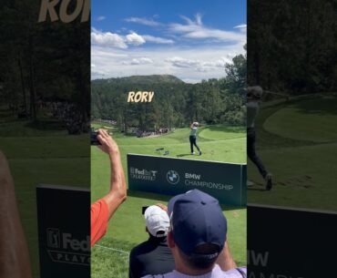 Rory McIlroy at the 2024 BMW Championship Hole 11 #golf #pgatour #golfshorts