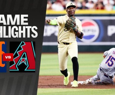 Mets vs. D-backs Game Highlights (8/27/24) | MLB Highlights