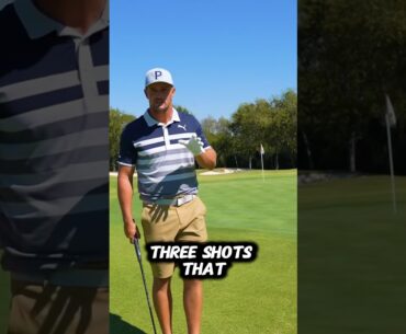 Three Shots You Have to Learn @brysondechambeau  #golf #tips #sports #shorts