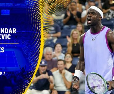 Aleksandar Kovacevic vs. Frances Tiafoe Full Match | 2024 US Open Round 1