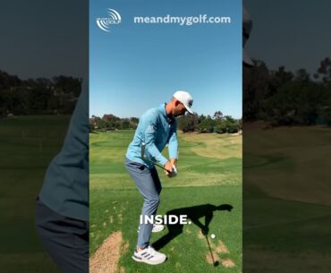 SHALLOWING The Club Is A Lot EASIER When You Do This!🤯🏌️‍♂️ #shorts #golfswing #golf