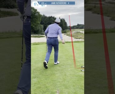 Jamie Rutherford, Danish Golf Campionship 2024, Lubker 17th, Drive in to the wind #golf