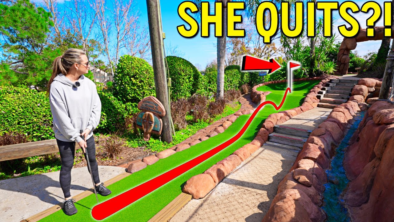 This Mini Golf Course Might Make Elisha Quit Forever This Mini Golf Course Might Make Elisha Quit Forever