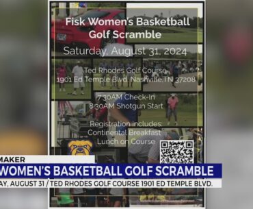 Newsmaker: Fisk women's basketball golf scramble