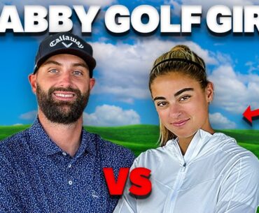 Gabby Golf Girl Challenged Me to a Match!