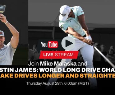 Make Drives Longer and Straighter with Justin James