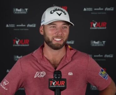 Sam Burns Friday Flash Interview 2024 Tour Championship © PGA Tour
