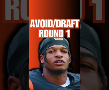 Players to Avoid/Draft in the 1st round of fantasy football #nfl #shorts