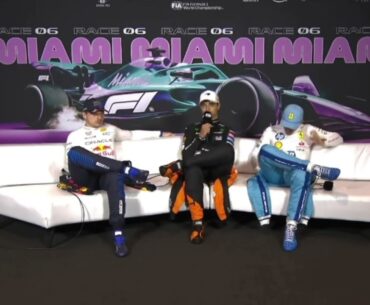 "If My Mom had Balls" Savage Max Verstappen Miami press conference