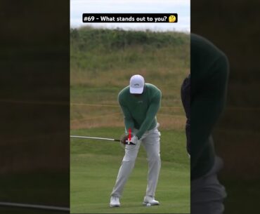 How to create compression (Golf Swing Slow Motion Iron) #tigerwoods