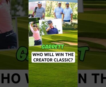 Who will win the YouTube Creator Classic? #golfpodcast #podcast #PGATour