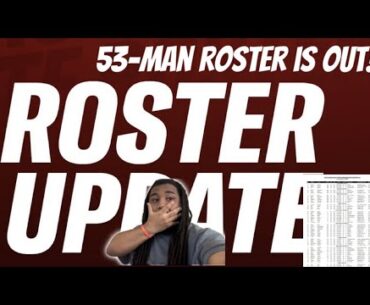 WASHINGTON COMMANDERS INITIAL 53-Man Roster is HERE! Full Analysis! 🧐