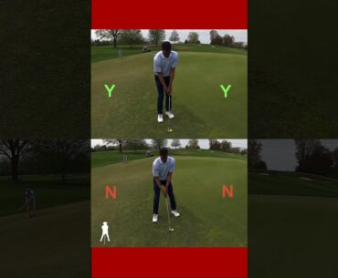 proper chipping stance.. #chippingtips #golftips #golfswing #pga #golf #shirts #youtubeshorts