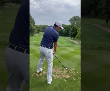 Eduardo Molinari Hybrid Swing At The British Masters #titleist #golfswing