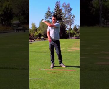 Power Down to Feel Power  #golf #golfinstruction #golfswing #golfcoach #improveyourgolf