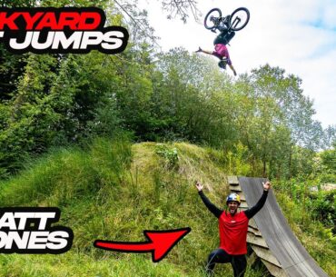 Can Matt Jones Conquer my Back Garden Dirt Jump Challenges?!