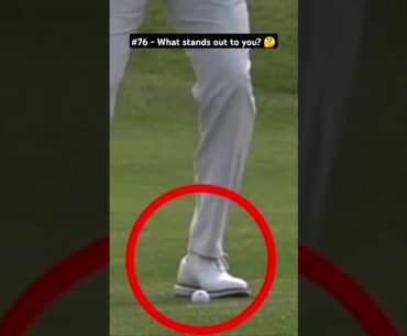 How to shift your weight (Golf Swing Slow Motion)