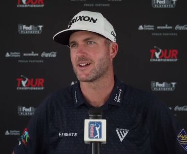 Taylor Pendrith Sunday Flash Interview 2024 Tour Championship © PGA Tour