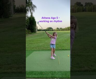 Growing a golf swing