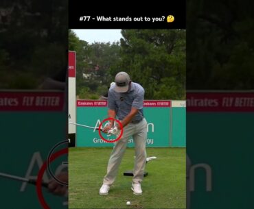 Watch Left Wrist Movement (Golf Swing Slow Motion Iron)