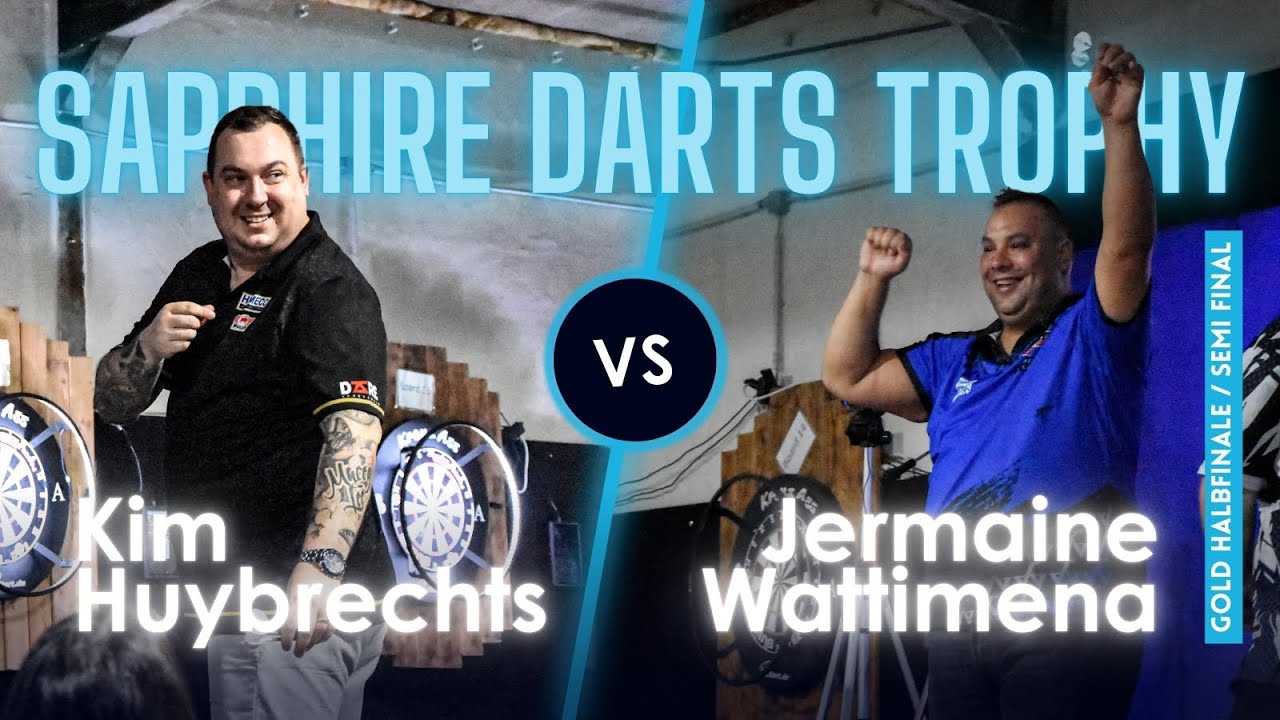 Kim Huybrechts vs Jermaine Wattimena: Episches Halbfinale der Sapphire Darts Trophy 2024 Kim Huybrechts vs Jermaine Wattimena: Episches Halbfinale der Sapphire Darts Trophy 2024