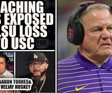 LSU's Coaching Issues Were Exposed in USC Loss l AARON TORRES & VEEJAY HUSKEY