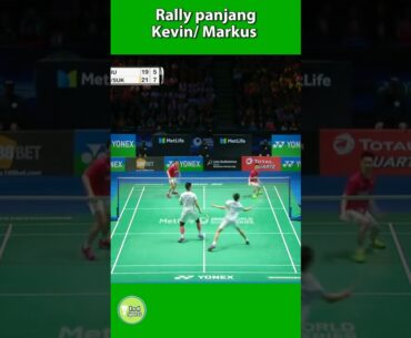 Rally panjang Kevin Markus final all England 2017 #badminton #badmintonhighlights #badmintonlovers
