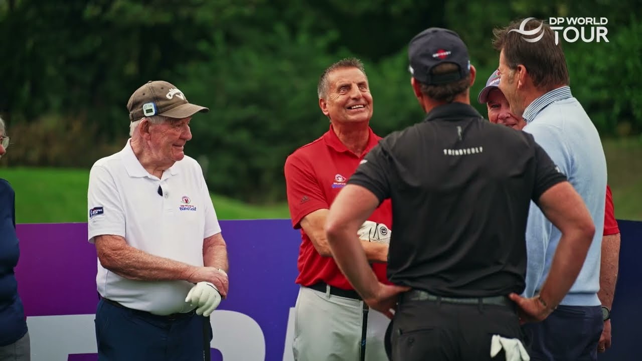 Sir Nick Faldo and Danny Kellett find out what it is like to play golf whilst Visually Impaired. Sir Nick Faldo and Danny Kellett find out what it is like to play golf whilst Visually Impaired.