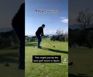 BEST GOLF RESORT IN SPAIN? #golf #golfshorts