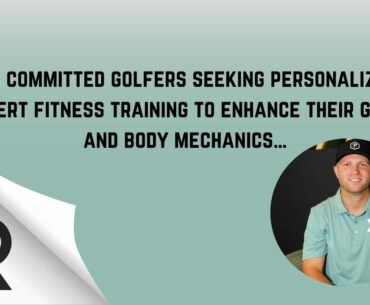 Why Golf Fitness?: The Problem, Value, & Results // Reborn Golf // Justin Langhill