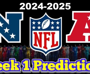 NFL 2024 Week 1 Picks!!