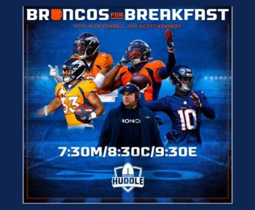 Pat Surtain II Gets Massive New Contract | Broncos-Seahawks Preview | Broncos for Breakfast