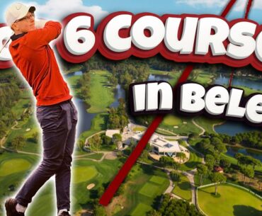 TOP 6 GOLF COURSES in BELEK (Türkei) | + "THE PASHA" Course - Front 9