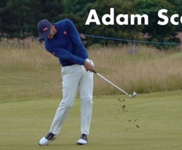 Adam Scott Golf Swing (Full Speed & Slow Motion)