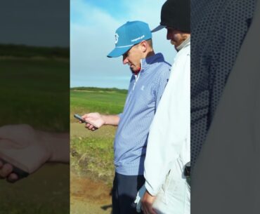 Could you get out of this Bandon Dunes bunker? I did it for the content. #golf #golfshorts #golftips