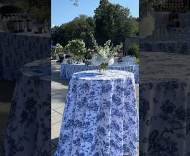 Nantucket chic on a New York golf course #wedding #nyc #nantucket