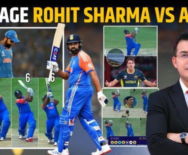 IND vs AUS : SALUTE, ROHIT SHARMA. 🫡 41 ball 92, 7*4, 8*6 in the innings of highest calibre.