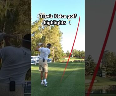 Screw it, Travis Kelce golf highlights 🔥