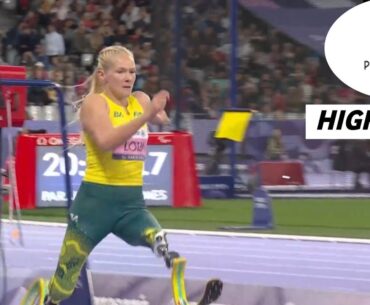 Para Athletics Women's Long Jump T63 Highlights 2024 | Australia Vanessa Low Bags win Gold